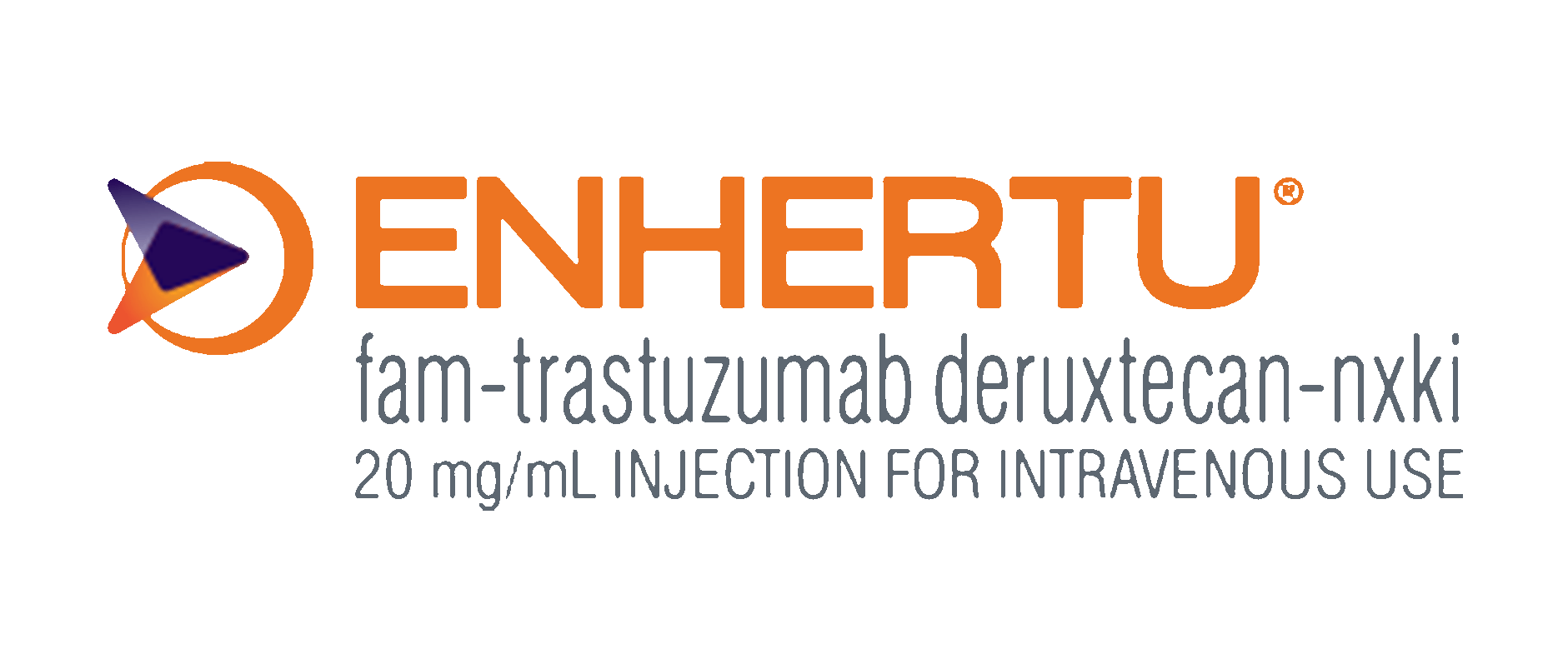 Enhertu® (fam-trastuzumab deruxtecan-nxki) logo